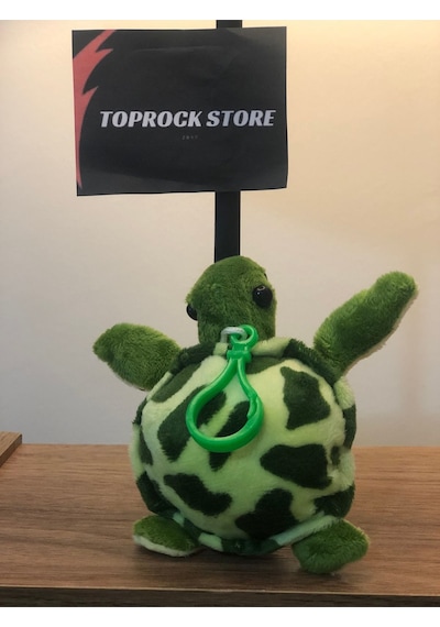 Sevimli Caretta Peluş Oyuncak Hediyelik Oyuncak Anahtarlık Uyku Arkadaşı 12 Cm Yeşil