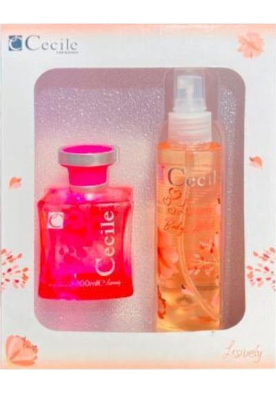 Cecile Lovely Kadın Parfüm EDT 100 ML + Body Mist 150 ML
