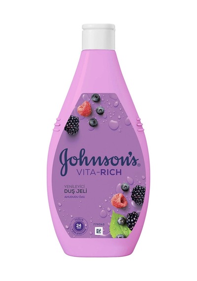 Johnson's Vıta-rıch Ahududu Özlü Yenileyici Duş Jeli 400ml - 5 Adet Tarı