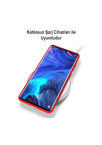 Oppo A92 Kılıf İçi Kadife Kamera Korumalı Lansman Silikon Kapak