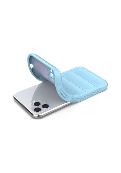 Apple iPhone Uyumlu 11 Pro Max Kılıf Optimum Silikon - Sky Blue Bz8683140485641