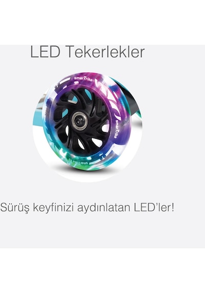 Smartrike T1 3 Ü 1 Arada Oturaklı Ve Çantalı Çocuk Scooterı 15 Ay - 5 Yaş 001