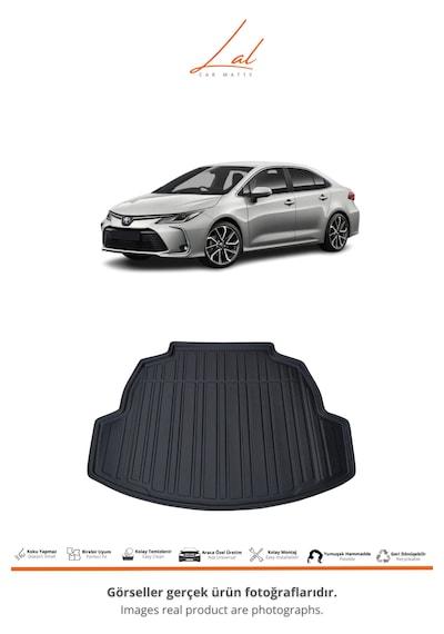Toyota Corolla 3d Havuzlu Paspas Bagaj Havuzu Seti 2019+