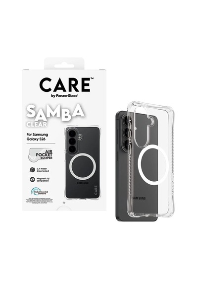 Panzerglass Care Samsung Galaxy Uyumlu  S26 Samba Qı Şeffaf Kılıf