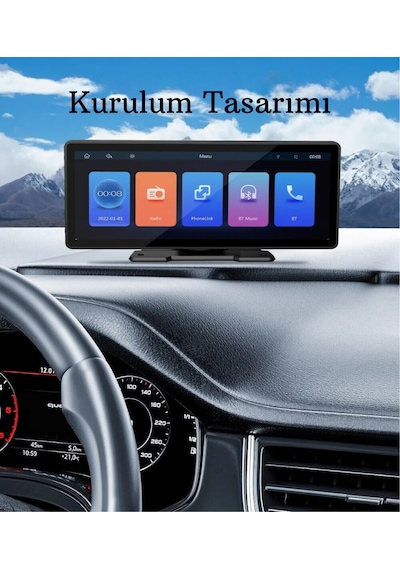 Techtic Tak Çalıştır Carplay App Android Auto Ekran Kablosuz
