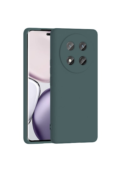 Honor Magic 7 Lite Kılıf Yumuşak Silikon Kamera Korumalı Lansman Heptek İletişim Siyah