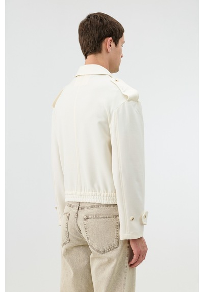 Antioch Boxy Fit Erkek Mont Ekru
