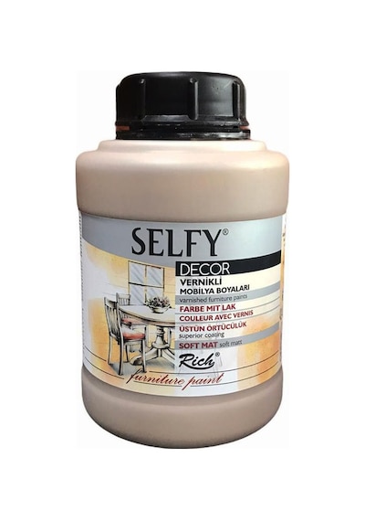 Rich Selfy Decor Vernikli Boya 1250 Cc 12856 Latte