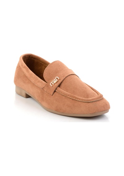 Bambi Taba Kadın Loafer Ayakkabı K01688011672 Taba