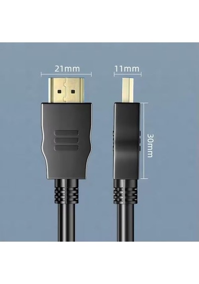 Slx-288 10 Metre Hdmı 1.4 Kablo, 19+1 Hdmi Erkek-erkek Görüntü Ve Ses Aktarım Kablosu, 4k 3840x2160 30hz Full Hd 3d Arc Destekli Uzun Hdmı Kablo, Tv Monitör Projeksiyon Pc Uyumlu Siyah