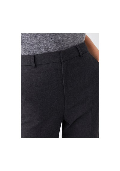 LC Waikiki Lcw Vision Antrasit Kadın Standart Fit Düz Pantolon Anthracıte