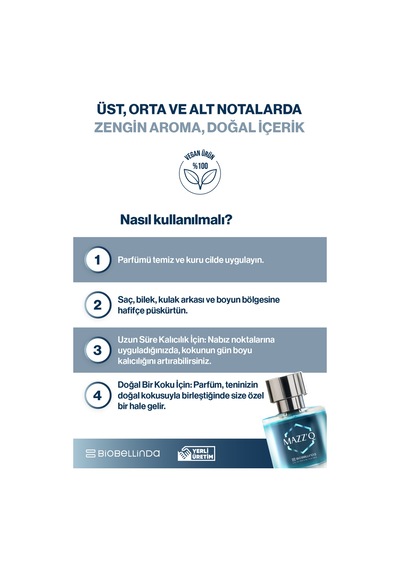 Mazz'q Eau De Parfume For Men Hissettiren Erkek Parfüm 50 Ml Odunsu