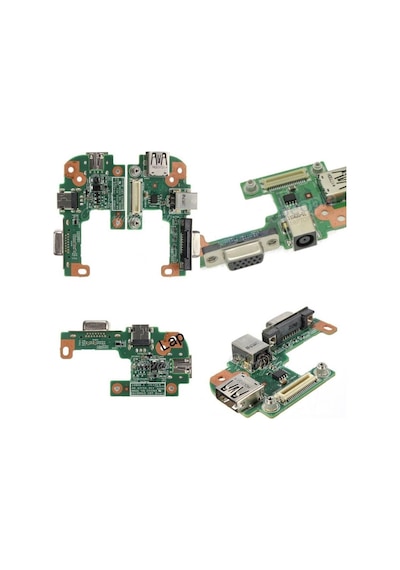 Dell İnspiron N5110, M5110 Serisi Notebook Dc Power Jack, Usb, Vga Soket Board