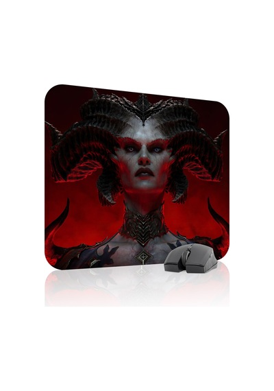 Diablo Kaymaz Dikişli Kauçuk Oyuncu Mousepad V3 - 48x40 Xl Gaming Mouse Pad Fare Altlığı