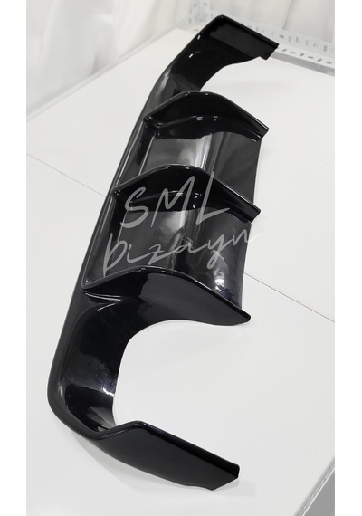 BMW F30-F80 M3 Difüzör 3 Parça Plastik F80 M3 Arka-Tampon-Difizör