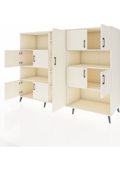 Kronos Dolap 10 Raflı 9 Kapaklı 220x59x163 Aytaşı-aytaşı Aytaşı-aytaşı
