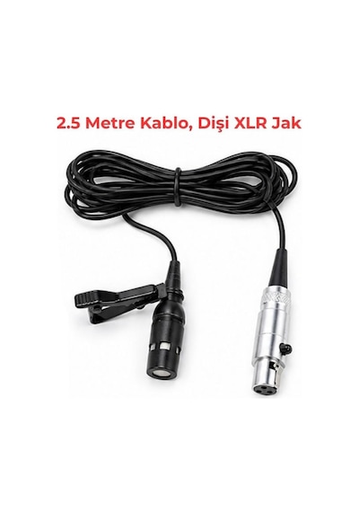 Kürsü Mikrofonları İçin Yedek Yaka Mikrofon Roof R-651 - Machtig Uyumlu Ml600c