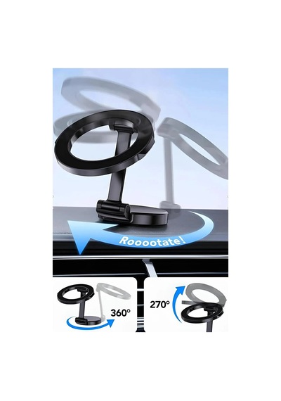 Güçlü Magnetic Torpido Üstü Araç İçi Telefon Tutucu Magsafe Uyuml