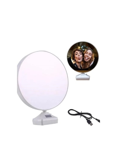 Led Işıklı Sihirli Ayna Çerçeve Çok Renkli