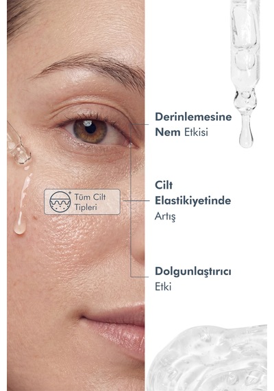 Yoğun Nemlendirme Ve Dolgunlaştırıcı Etkili Yenileyici Cilt Bakım Serumu Hyaluronic Acid %2 + B5
