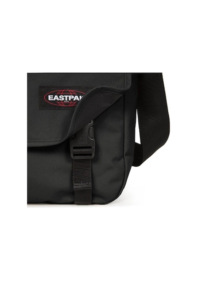 Eastpak Unisex Postacı Çantası Siyah Omuz Askılı Çok Gözlü Günlük Okul Ve Laptop Çantası