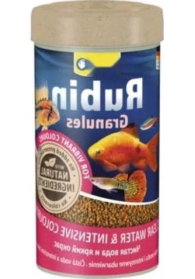 250 Ml Kapasiteye Sahip Yem Rubin Granülleri