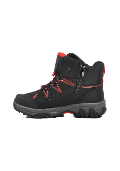 Siyah-kırmızı Unisex Çocuk Outdoor Bot 2301 P Siyah-Kırmızı