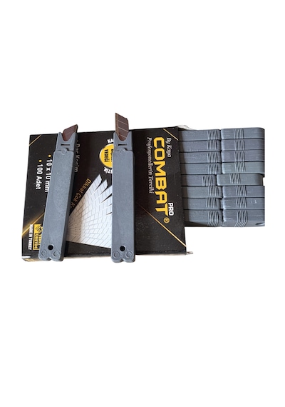 Combat 9 Mm Dar Maket Bıçağı Yedeği 5.000 Adet