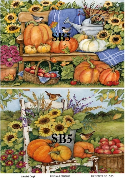 Lineart Pirinç Dekopaj Kağıdı La-sb5