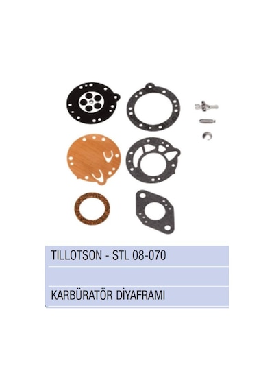 Stihl 08 / 070 Karbüratör Diyafram Takımı - Tıllotson