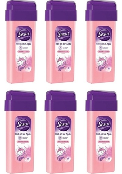 Sesu Pudralı Hassas Ciltler için Roll-On Sir Ağda 100 ML x 6