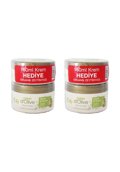 D Olive Besleyici Krem Doğal Zeytinyağı X2