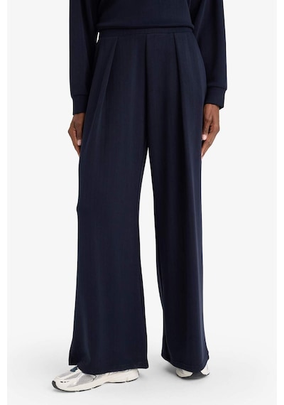 Defacto Ultra Yumuşak Wıde Leg Cepli Geniş Paça Uzun Boy Modal Sporcu Pantolon F9493ax26spnv146 Lacivert-nv146