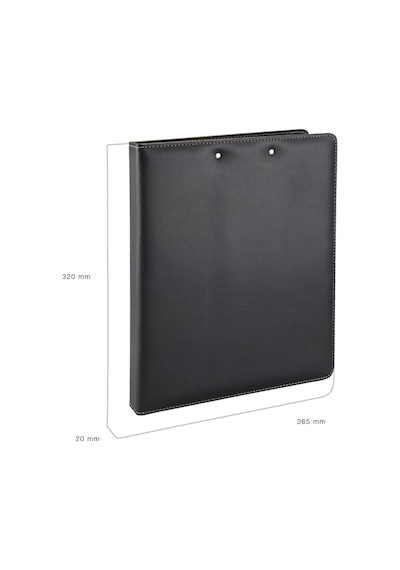Evrak Sunum Klasörü Sekreterlik A4 150 Yaprak 26.5x32 Cm Siyah N11.484