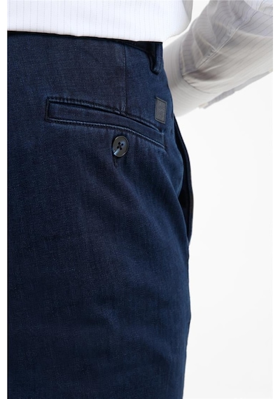 İmza Lacivert Yan Cep Casual Comfort Fit Pamuklu Chino Pantolon 1003255171 Lacivert