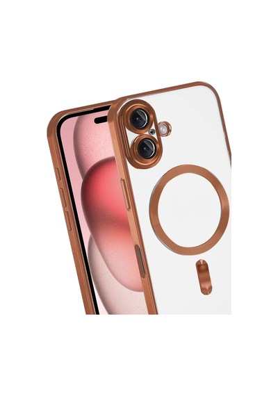 Newface Apple İphone 17 Kross Magneticsafe Kapak - Turuncu