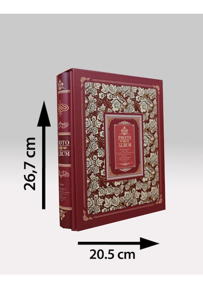Nrcn 10x15 Cm 200'lük Desenli Ve Kutulu Deluxe Fotoğraf Albümü