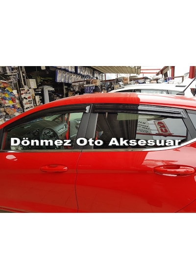 Ford Fiesta Mügen Cam Rüzgarlığı 2018 Sonrası 4 Lü Son Kasa