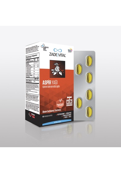 Zade Vital Aspir Yağı 1 Kutu 60 Kapsül
