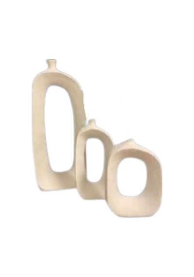 Üçlü Oval Vazo Set Vz258-1