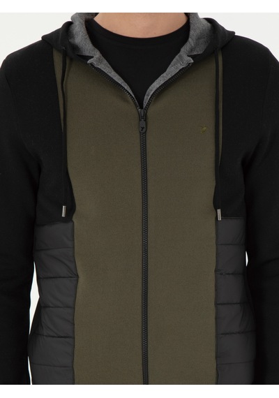Cacharel Siyah Regular Fit Triko Hırka