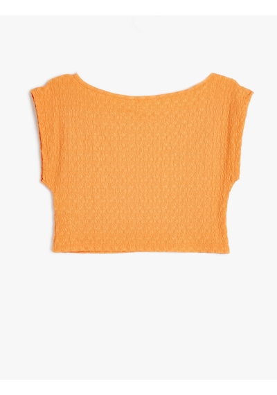 Koton Bürümcük Tişört Slogan Baskılı Kısa Kollu Bisiklet Yaka Slim Fit Turuncu 4sal11146ık Turuncu Koton Bürümcük Tişört Slogan Baskılı Kısa Kollu Bisiklet Yaka Slim Fit Turuncu 4sal11146ık Turuncu