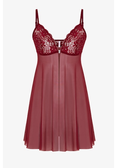 Penti Bordo Dantelli Babydoll