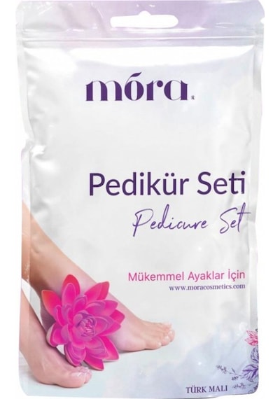 Mora Pedikür Seti + Mora Manikür Seti