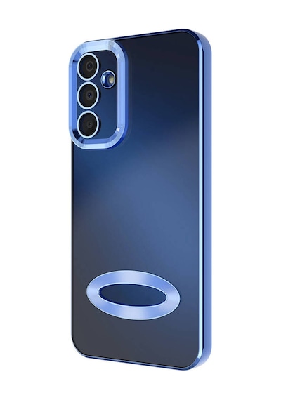 Samsung Galaxy A15 Uyumlu Logo Gösteren Kamera Korumalı Renkli Tasarım Kılıf