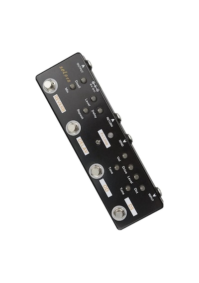 Midex Quadrafx Sl-918 Analog Gitar Efekt Pedalı Reverb, Delay, Fx Loop, Overdrive Ve Distortion