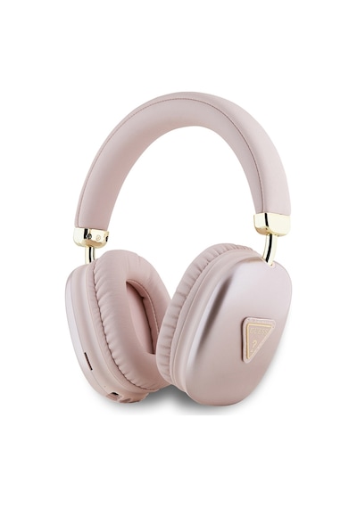 Guess Lisanslı Pu Metal Üçgen Logolu Bluetooth 5.3 Kulak Üstü Kulaklık