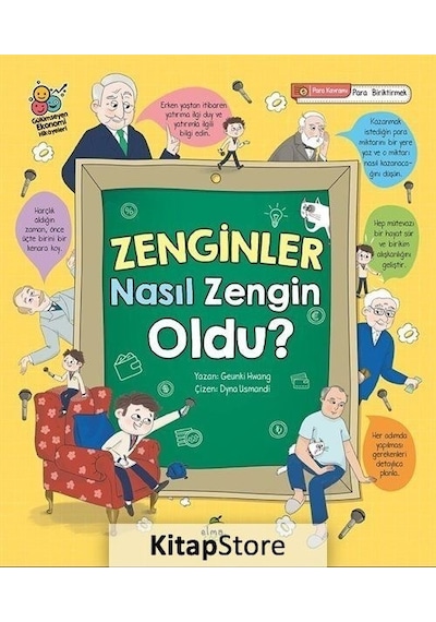 Zenginler Nasıl Zengin Oldu? Gülümseyen Ekonomi Hikayeleri - Geunki Hwang - Elma Yayınevi