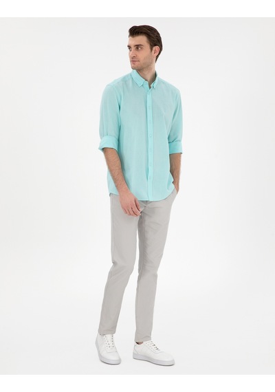 Pierre Cardin Erkek Nil Gömlek Desenli 50303388-vr083 Nil