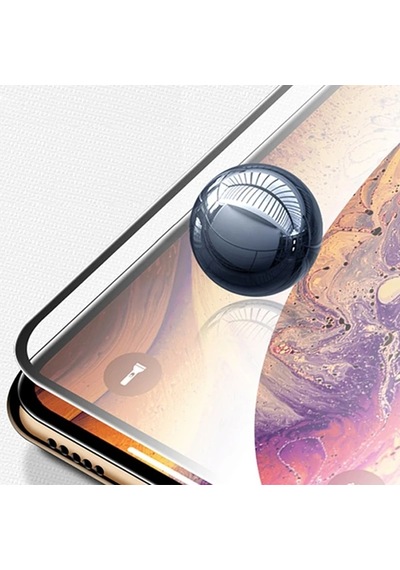 iPhone Uyumlu 12 Pro Max 6.7 3d Full High Aluminum Tempered Cam Ekran Koruyucu- 5775